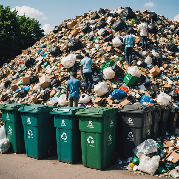 Comment les communautés peuvent-elles s'organiser pour gérer les déchets de manière collaborative ?