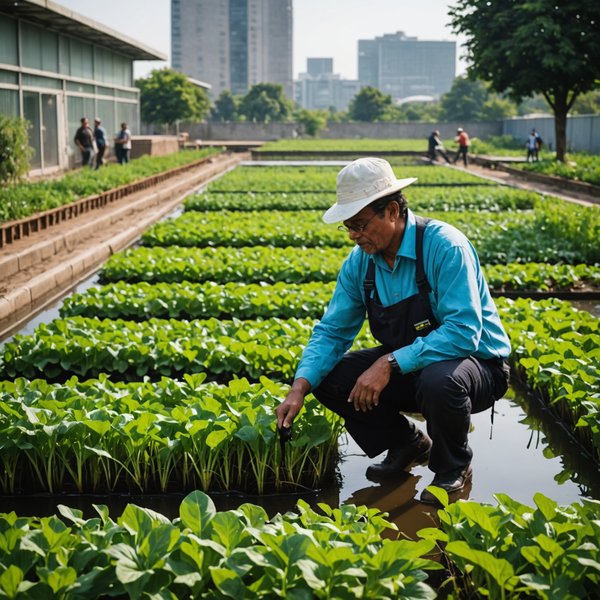 Quelles sont les compétences clés pour exceller en tant qu'expert en gestion de l'eau pour l'agriculture urbaine?